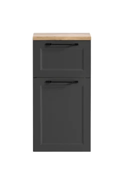 Beistellschrank Meran | 40 x 35 x 79 cm | Grau