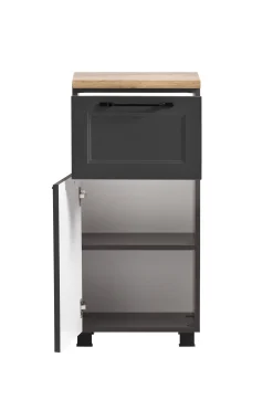 Beistellschrank Meran | 40 x 35 x 79 cm | Grau