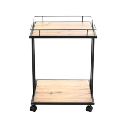 Beistelltisch Berenice - 45x45x60 cm - MDF/Stahl