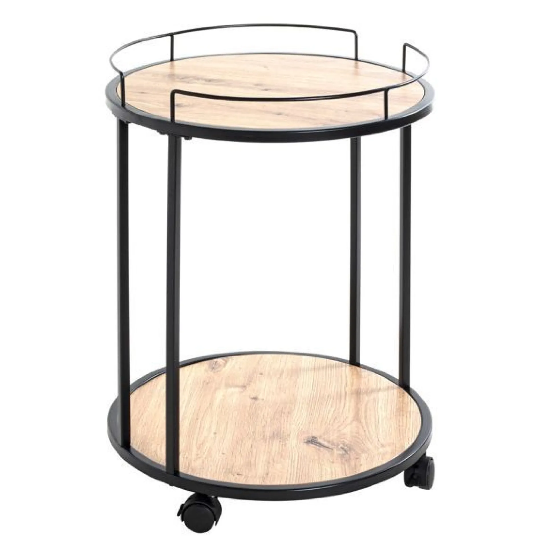 Beistelltisch | Ø45 cm x 60 cm | Eiche Design