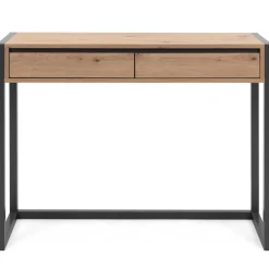 Beistelltisch Damon 100cm 2 Schubladen - Eiche/anthrazit