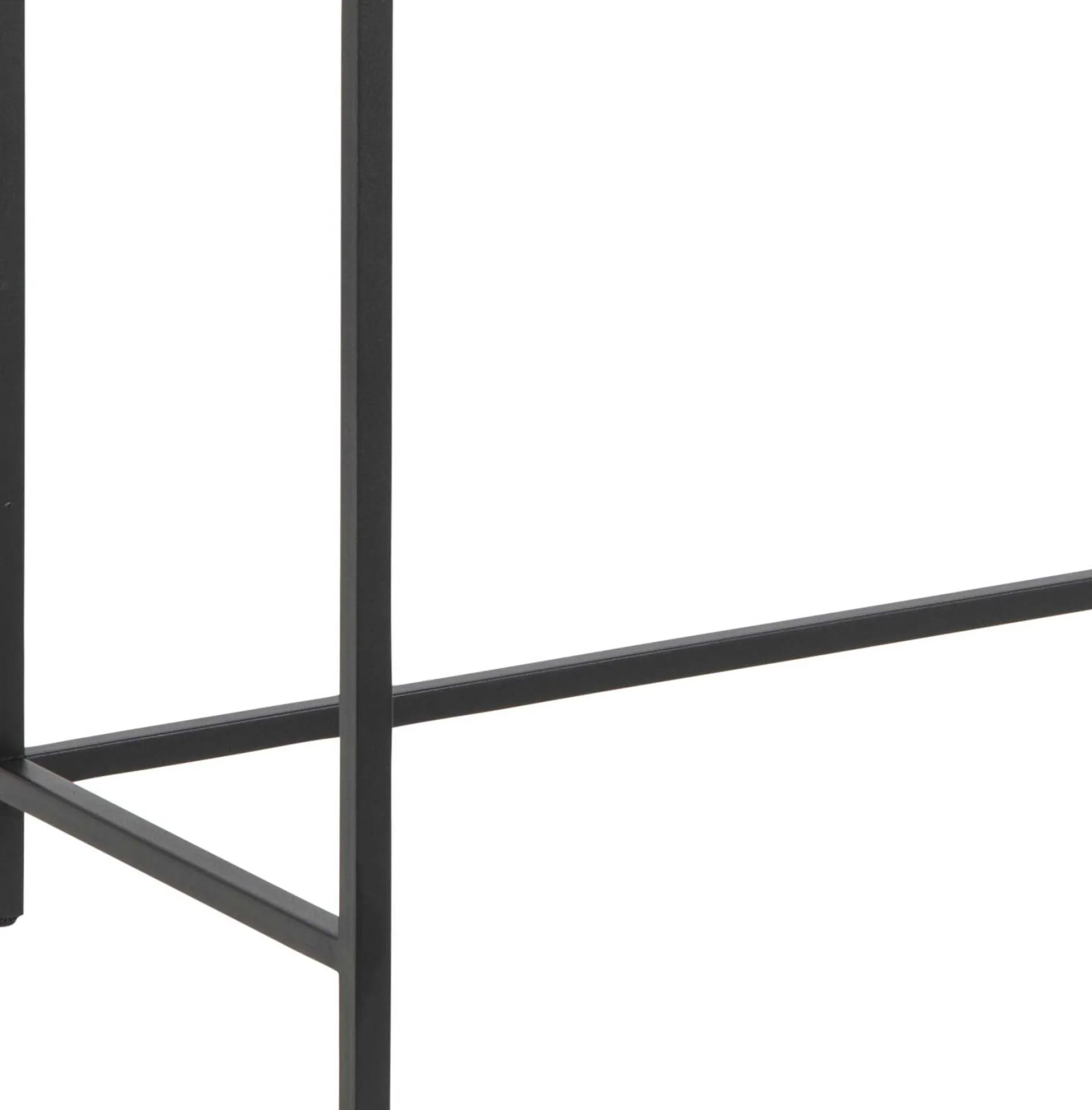 Beistelltisch Dover 120cm industrial - schwarz/Wildeiche
