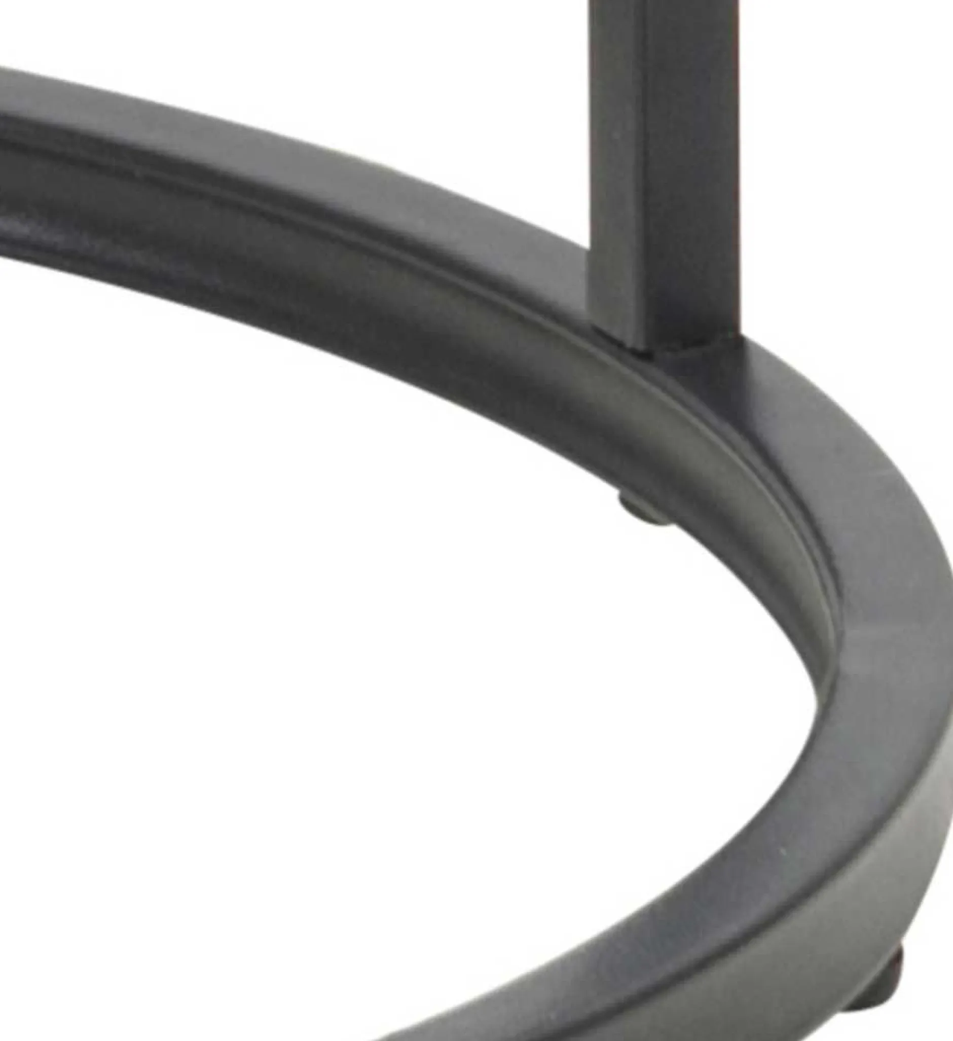 Beistelltisch Dover ø40cm - schwarz/Wildeiche
