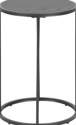 Beistelltisch Dover ø40cm - schwarz