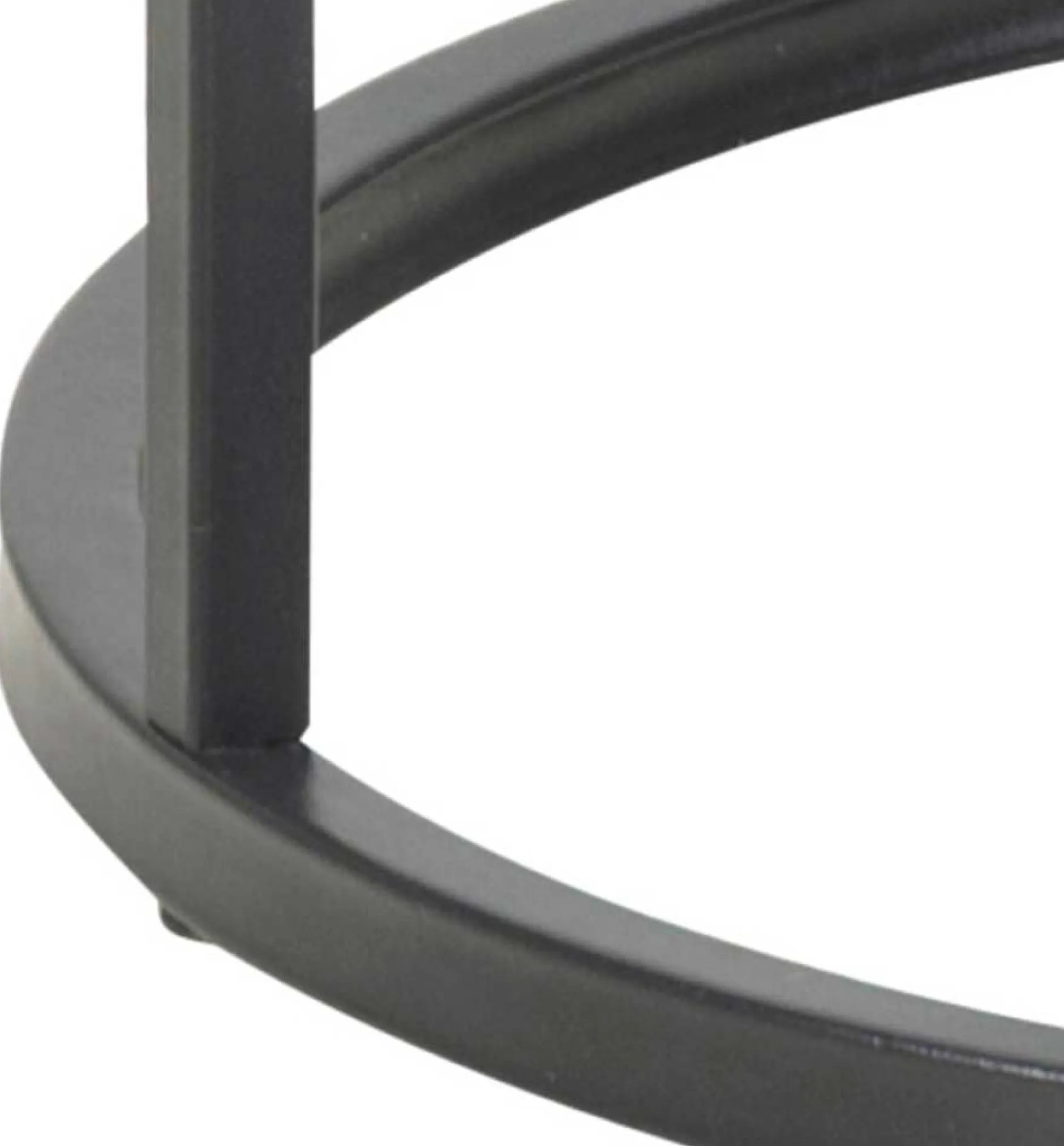 Beistelltisch Dover ø40cm - schwarz