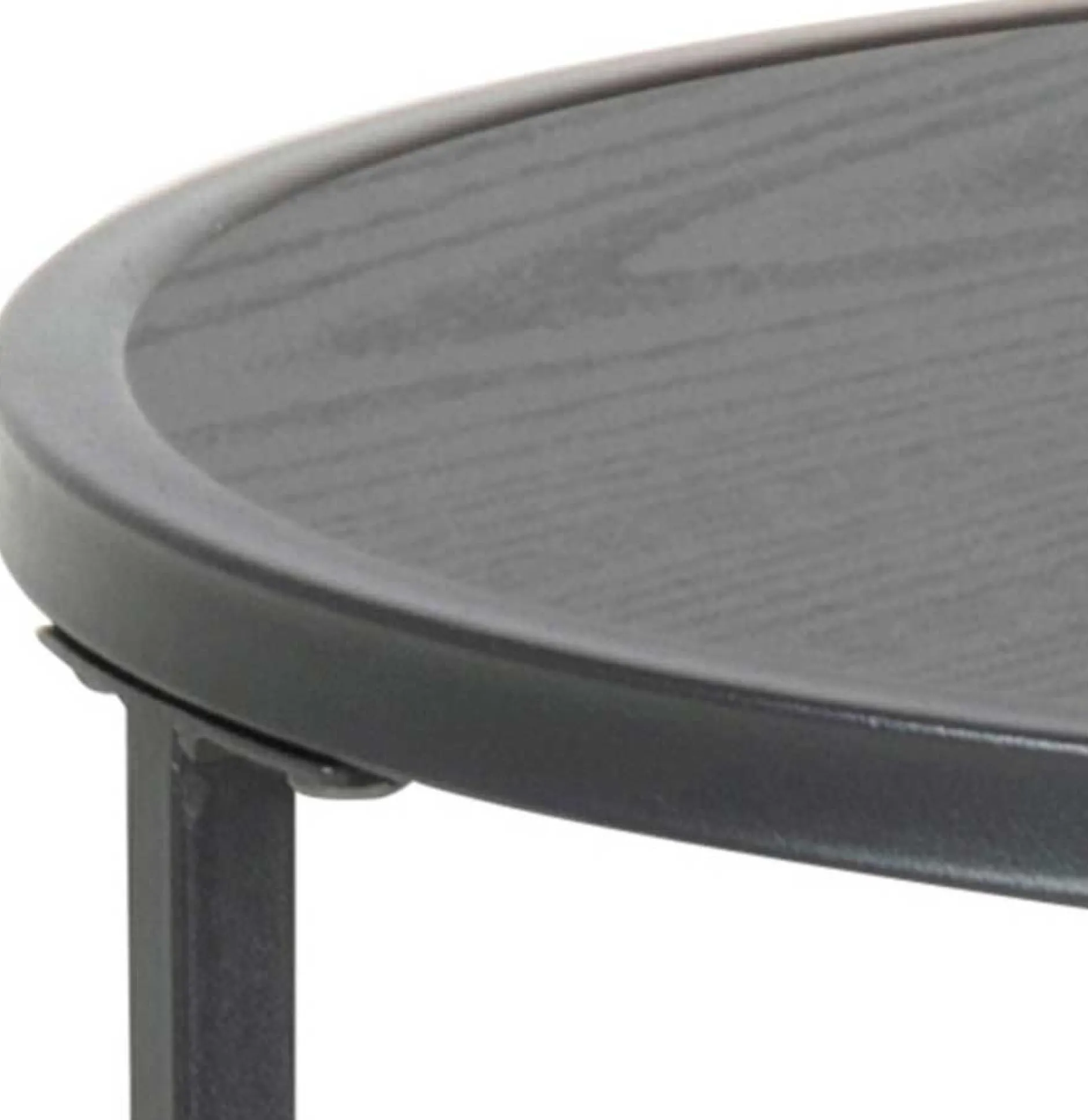 Beistelltisch Dover ø40cm - schwarz