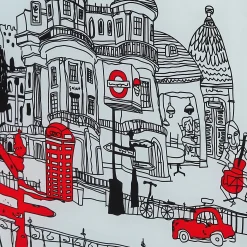 Beistelltisch Londoncube auf Rädern