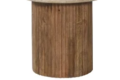 Beistelltisch Louis | Ø50 x 45 cm | Travertin Beige