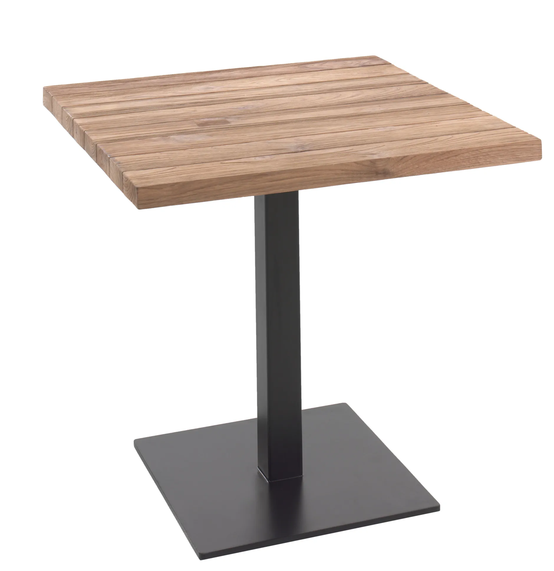 Beistelltisch Lucie Gescova – Teakholz 80x80x76 cm – Braun