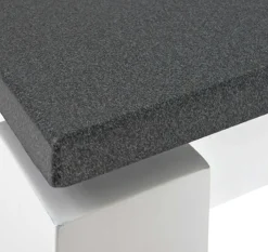 Beistelltisch Marius 40x40cm, 1 Schublade - weiß/anthrazit