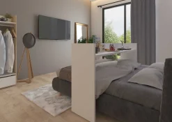 Beistelltisch Navas 175cm - weiß