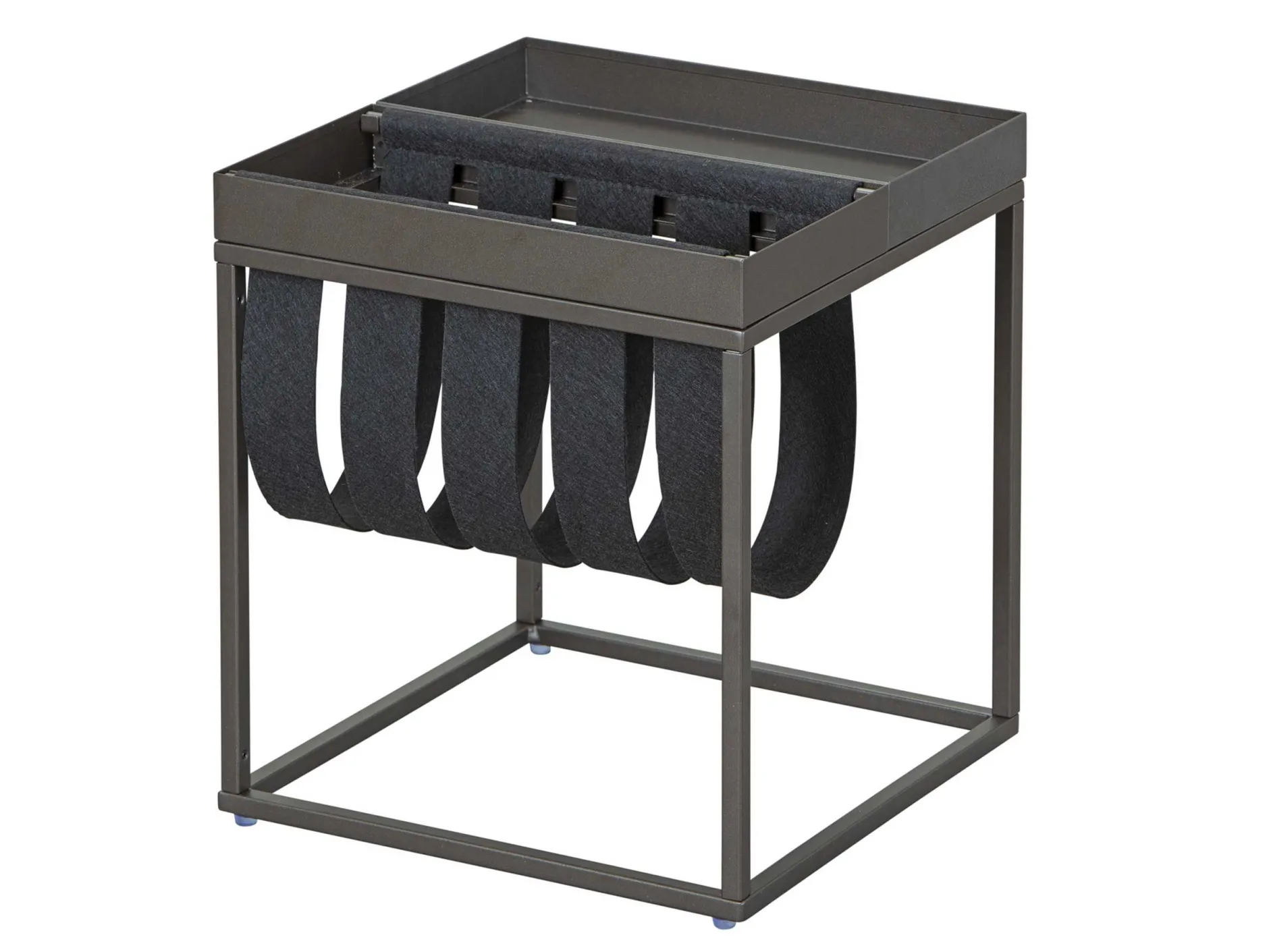 Beistelltisch Nubis 35x35 - anthrazit