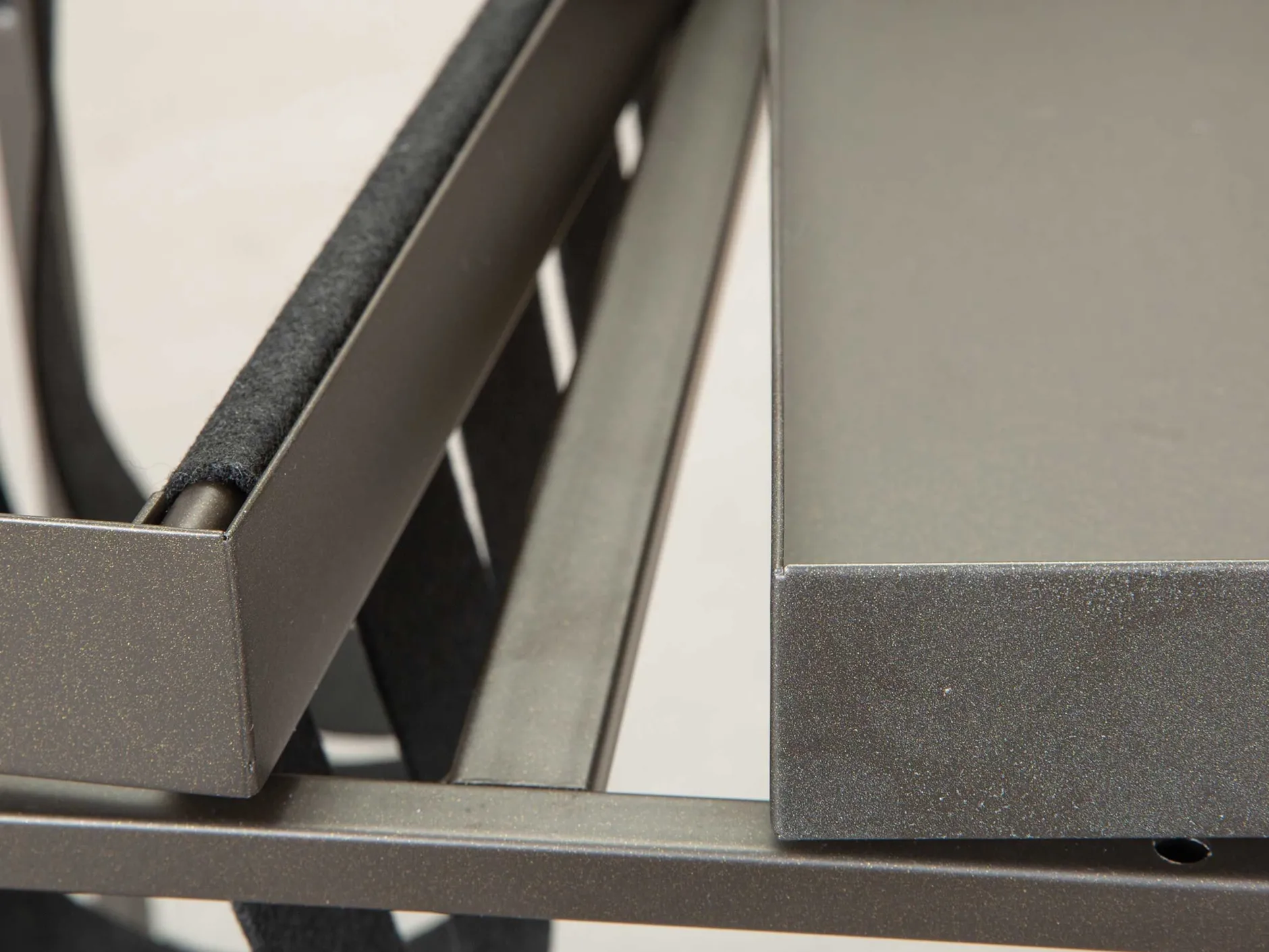 Beistelltisch Nubis 35x35 - anthrazit