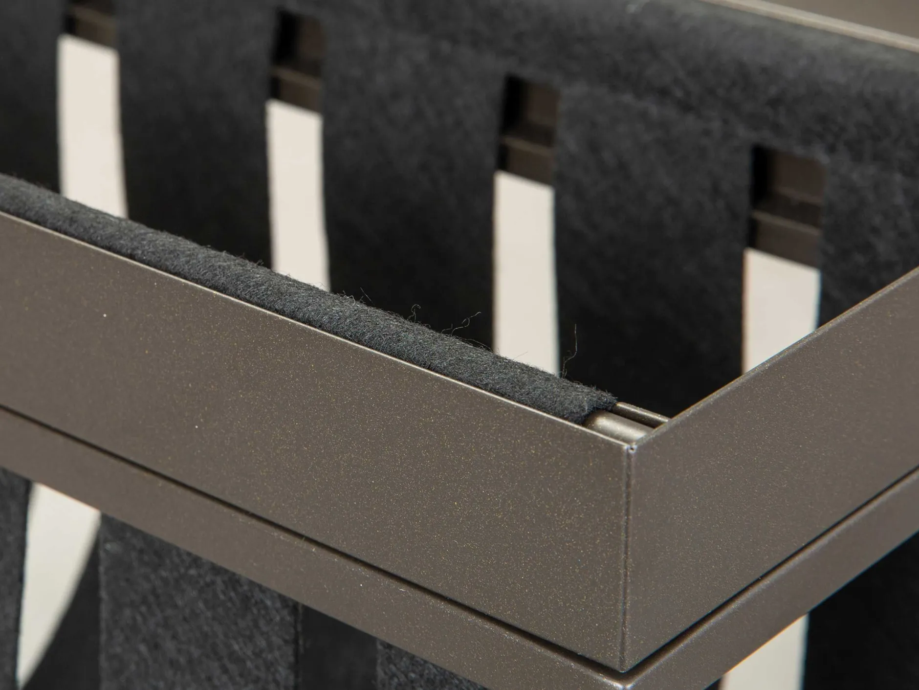 Beistelltisch Nubis 35x35 - anthrazit