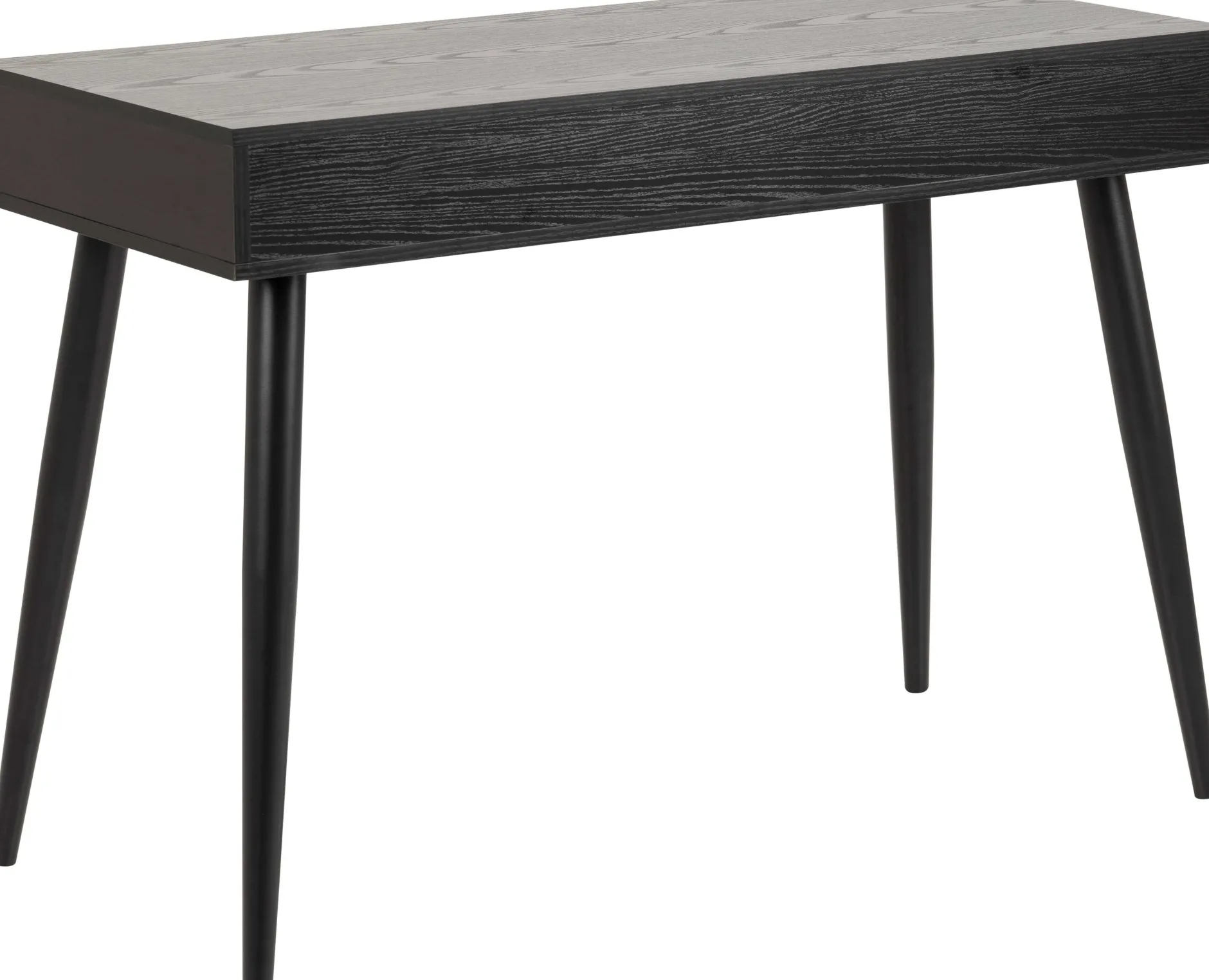 Beistelltisch/Schreibtisch Jupiter 110 cm 3 Schubladen - schwarz