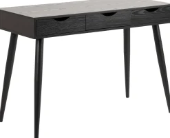 Beistelltisch/Schreibtisch Jupiter 110 cm 3 Schubladen - schwarz