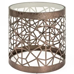 Beistelltisch Vardy ø50cm - Bronze