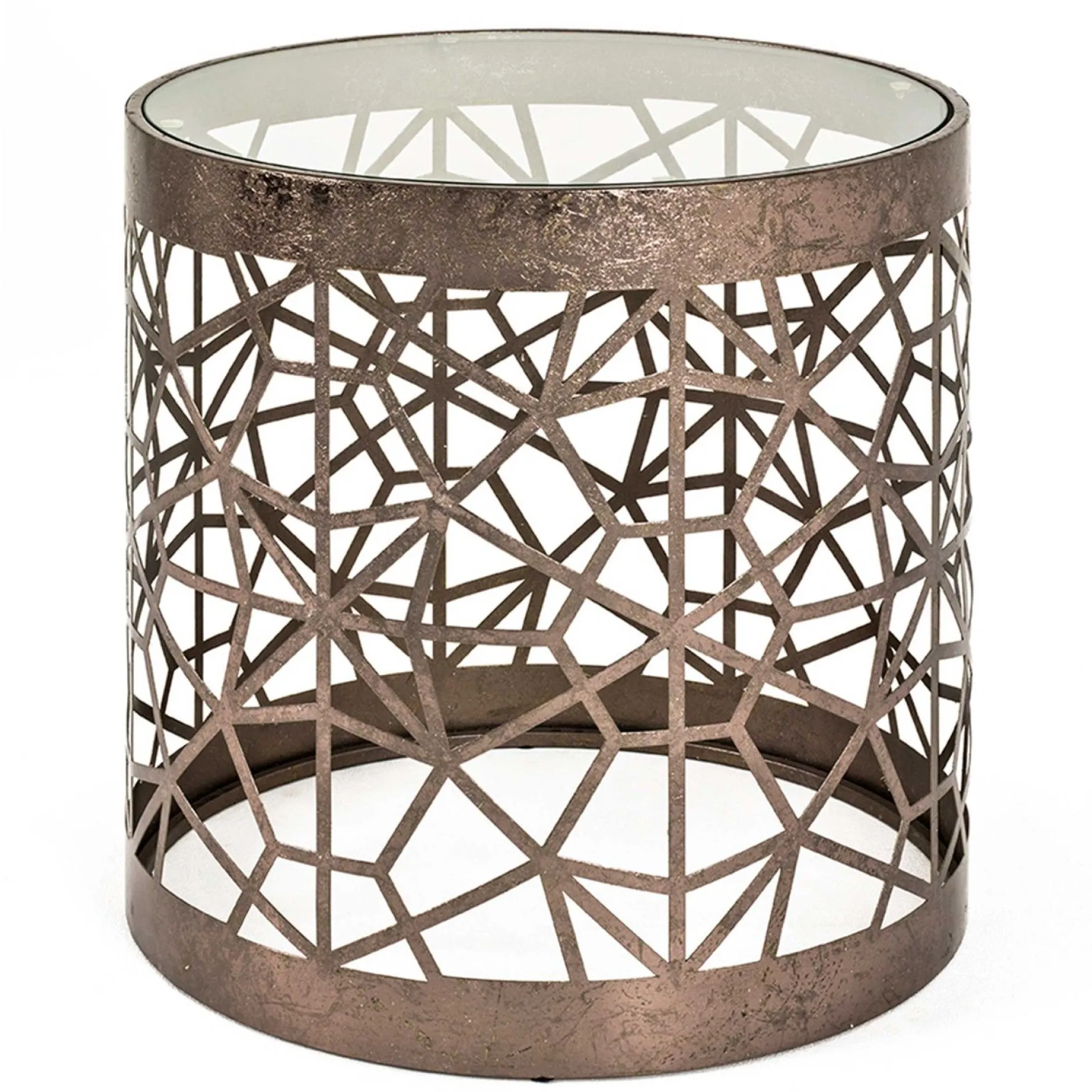 Beistelltisch Vardy ø50cm - Bronze
