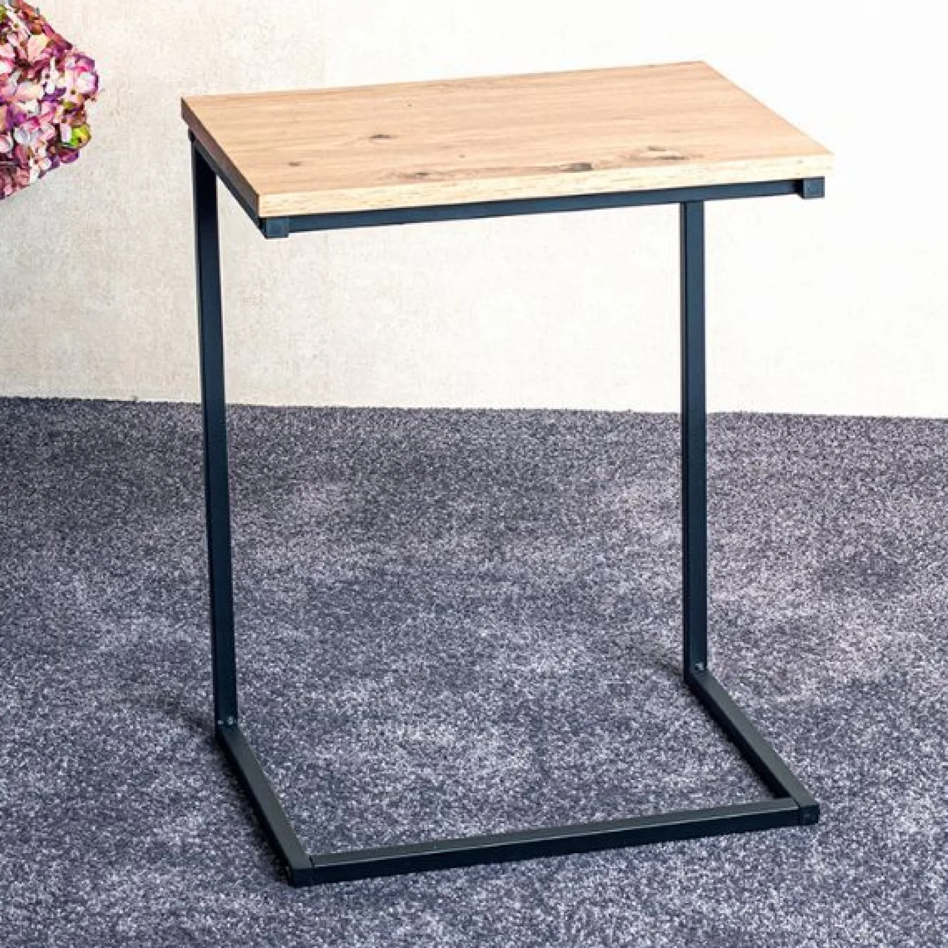 Beistelltisch | 40 x 30 x 50 cm | Design Light Oak