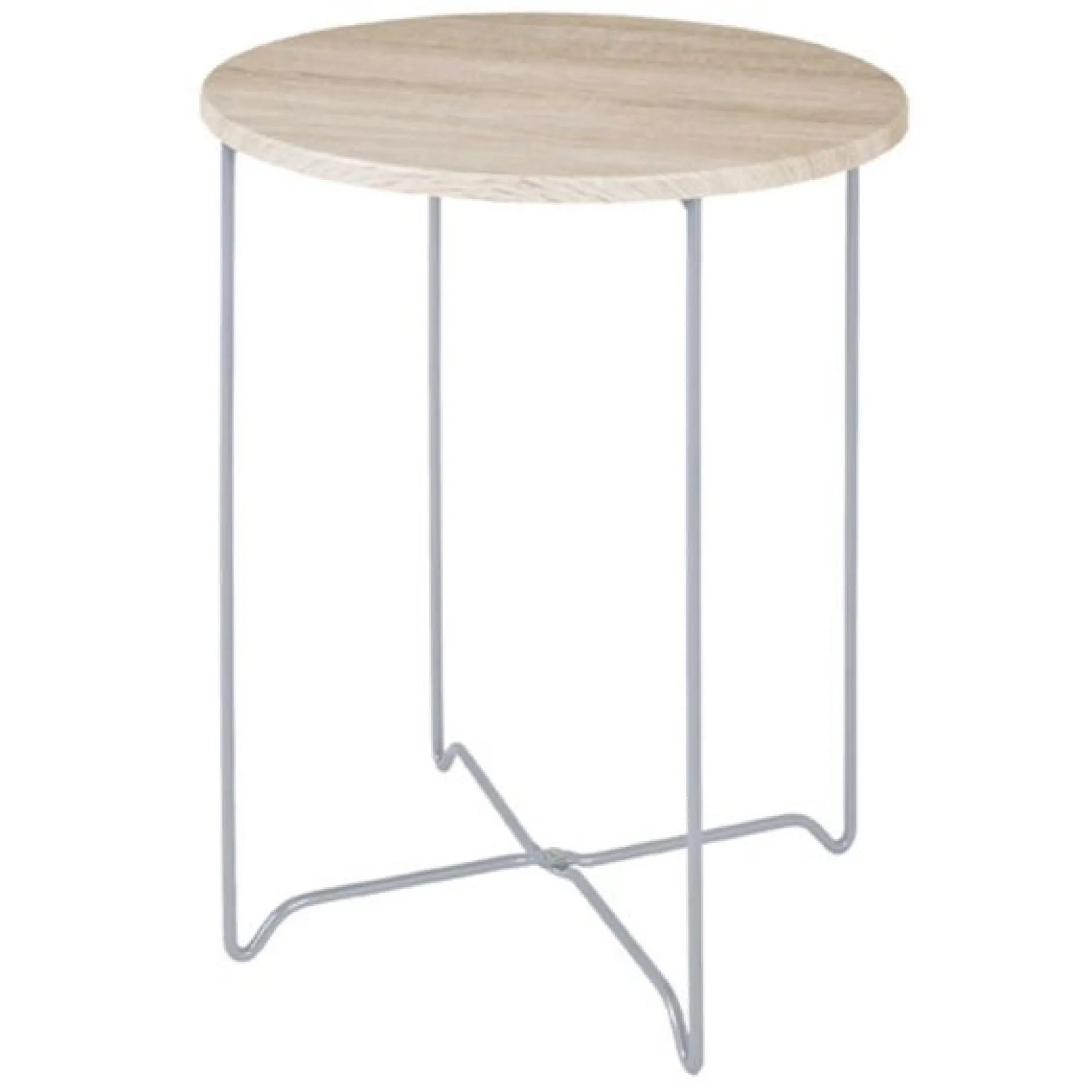 Beistelltisch | 40 x 40 x 52 cm | Eichenholzdesign
