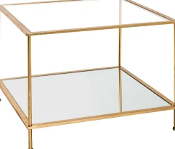 Beistelltisch | 60 x 60 x 45 cm | Goldausführung