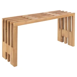 Benidorm-Bank aus Teakholz 90x30x49 cm