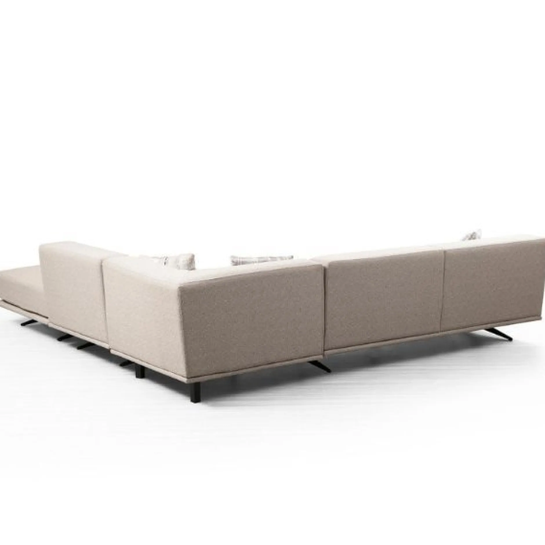 Bentley Ecksofa | BUCHENHOLZ / SPANPLATTE | Beige