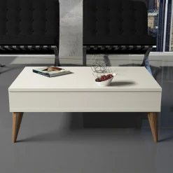 Best C Couchtisch | 100 % MELAMIN | Creme