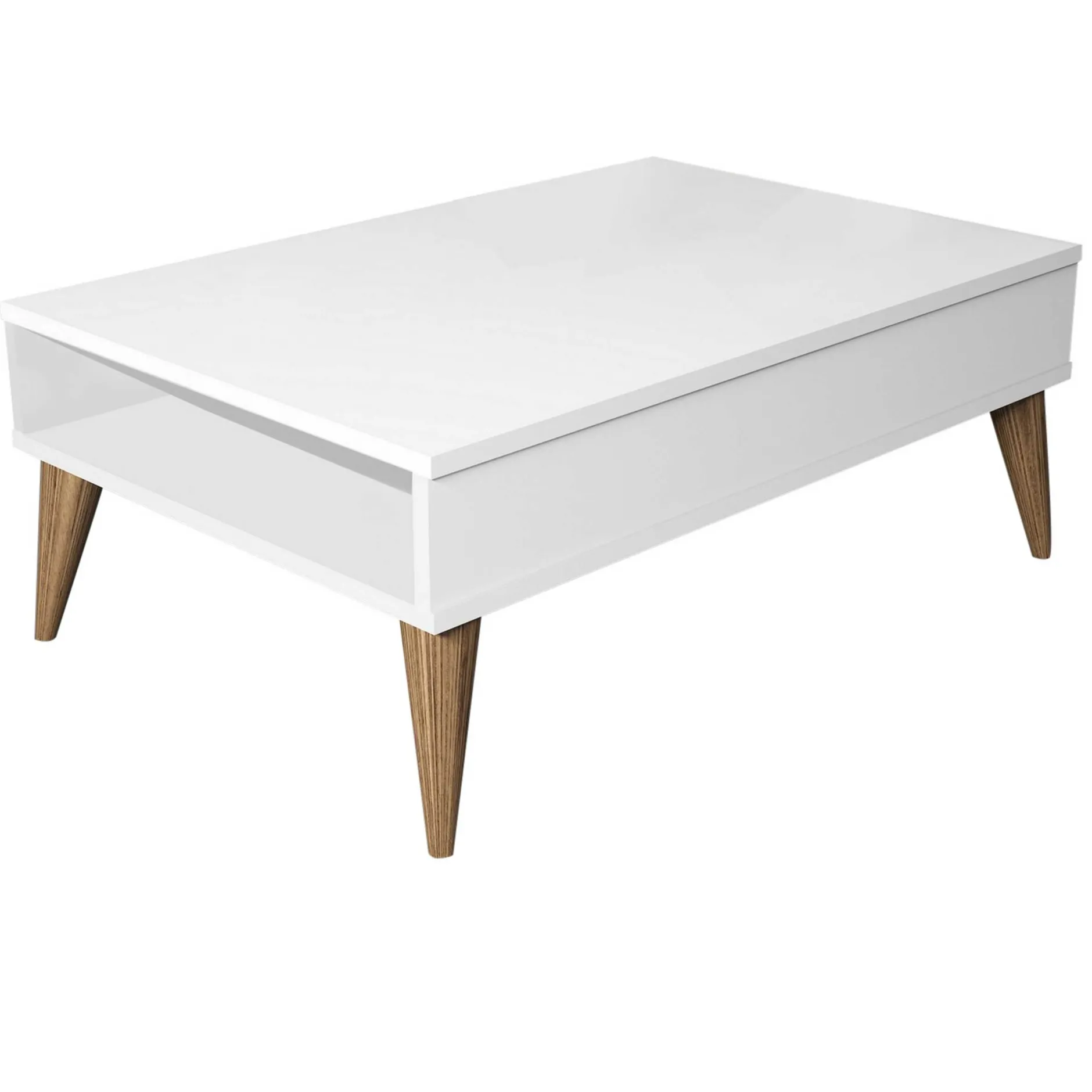 Best C Couchtisch | 100 % MELAMIN | Weiß