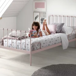 Bett Alice (90x200 cm) - rosa