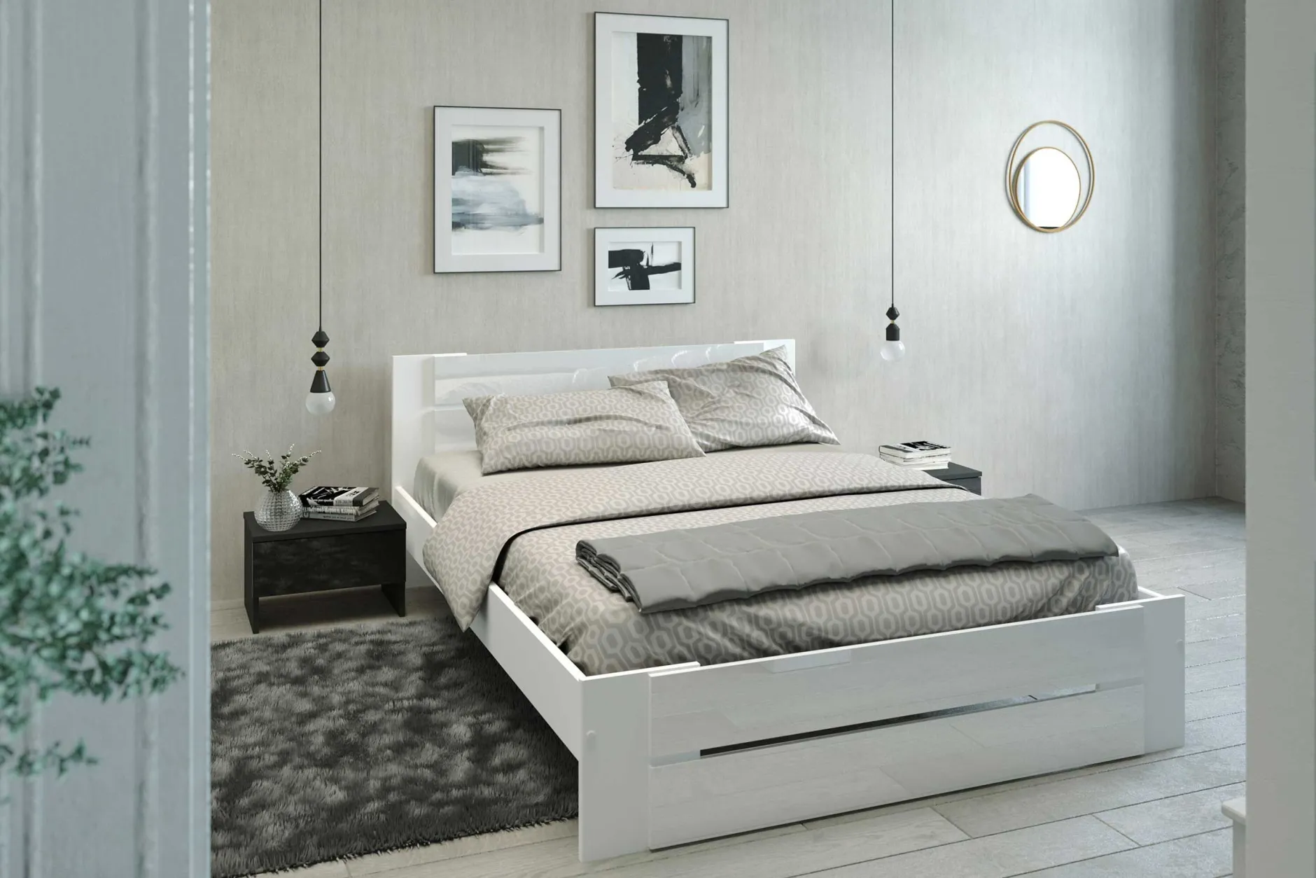 Bett Bianca 140x190