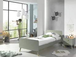 Bett Billy 90x200 - olivgrün