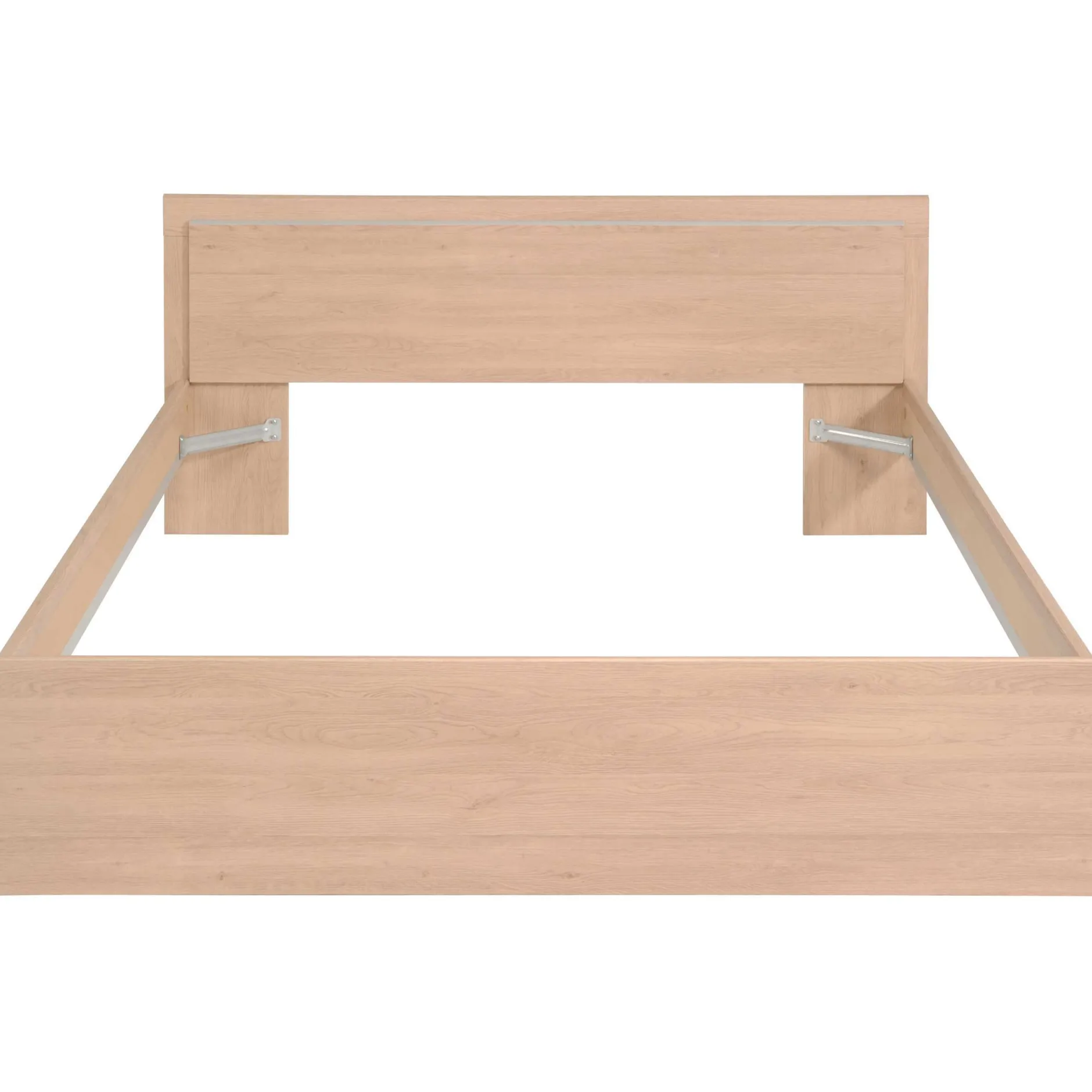 Bett Ekko 140x190 - Eichendekor