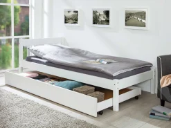 Bettkasten 200cm für Betten Interlink - weiß