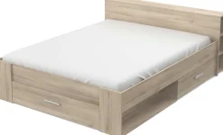Bett Polly 160 x 200 cm-Kronberger Eiche