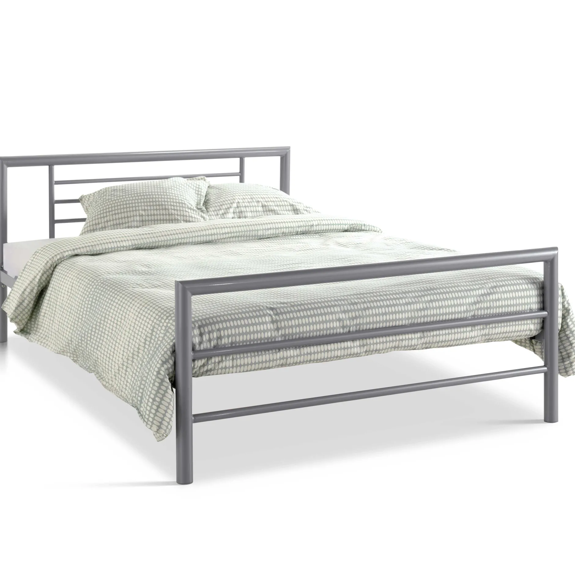 Bett Sandro 140x200 - grau