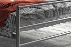 Bett Sandro 140x200 - grau