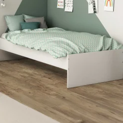 Bett Tidelle 90 x 200 cm-matt weiß