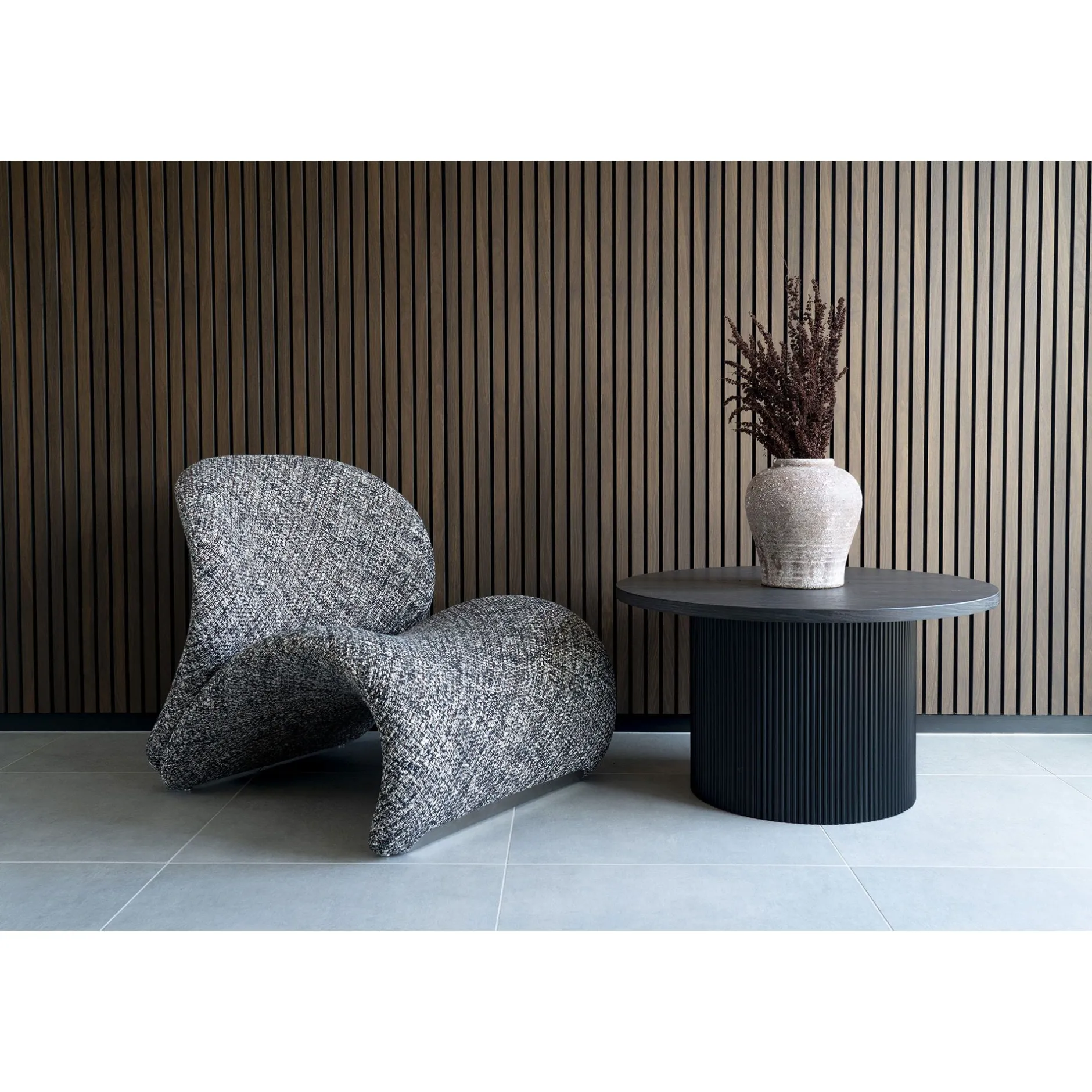 Boavista Dunkelbraun Couchtisch | Ø80x45 cm | MDF