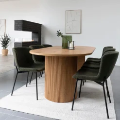 Boavista Esstisch - 100x210x75 cm - Eiche Dekor
