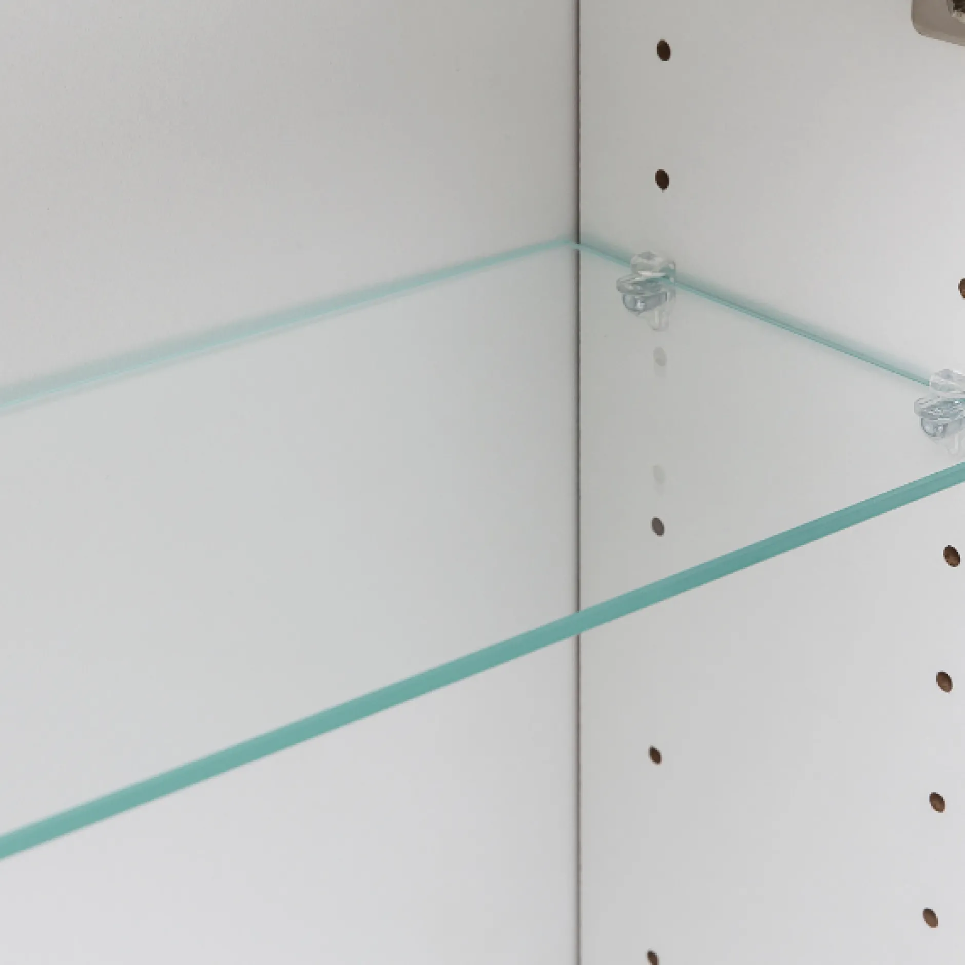 BobbiBadezimmer : Säulenschrank, Waschtischschrank, Spiegelschrank - Eiche grau