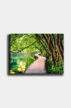 Bract Dekoratives Leinwandbild | Holzrahmen | 50 x 70 cm