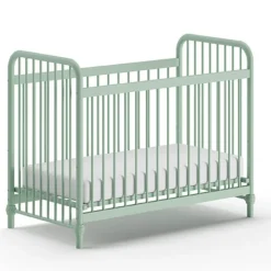 Bronxx Babybett - 60x120cm - olivgrün