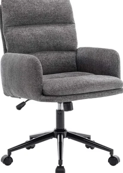 Bürostuhl Aimé - 64x68x88cm - verstellbar - dunkelgrau