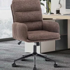 Bürostuhl Aimé - 64x68x88cm - verstellbar - braun