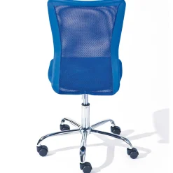Bürostuhl Eva ohne Armlehne - blau