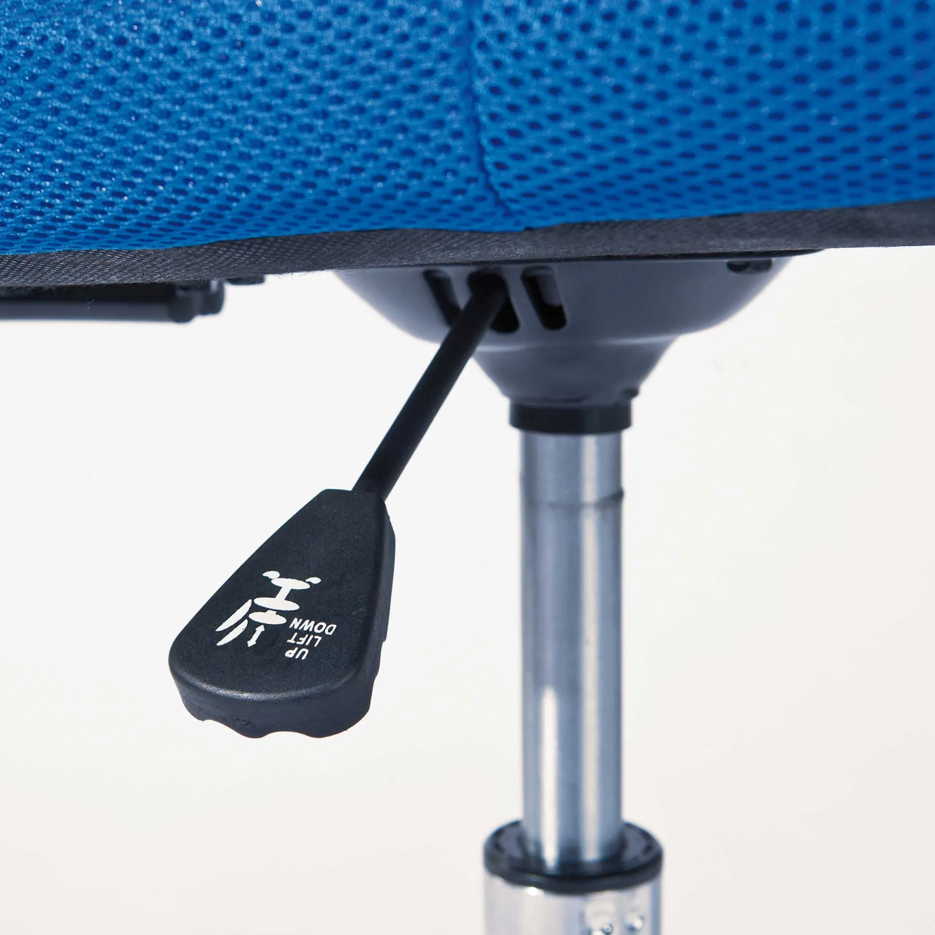 Bürostuhl Eva ohne Armlehne - blau