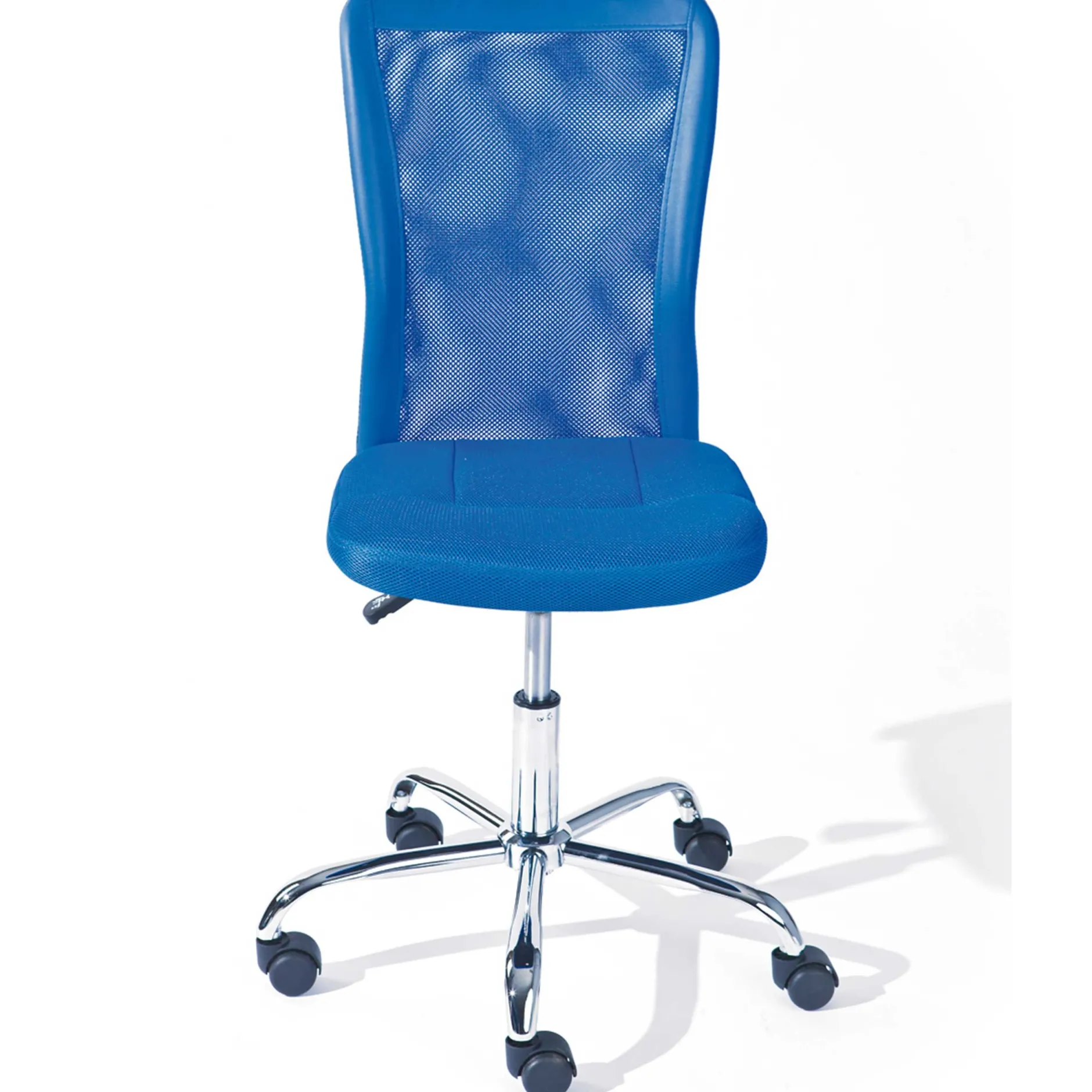Bürostuhl Eva ohne Armlehne - blau