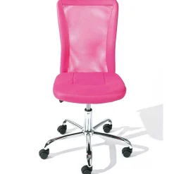 Bürostuhl Eva ohne Armlehne - rosa