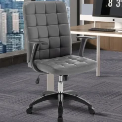 Bürostuhl Luka | 58 x 59 x 96 cm | Grau